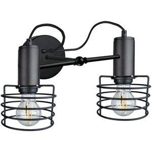 Keter Lighting Rune Wall Lamp Black, 25cm, 2x E27 Keter Lighting Rune Wall Lamp Black, 25cm, 2x E27