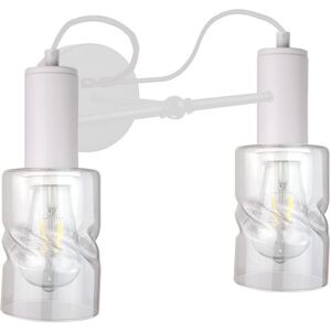 Keter Lighting Inger Wall Lamp White - Wall Mountable, 2 E27, Dimmable Keter Lighting Inger Wall Lamp White - Wall Mountable, 2 E27, Dimmable