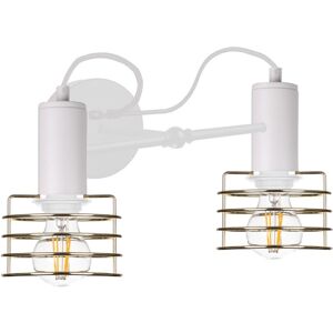 Keter Lighting Rune Wall Lamp White, 25cm, 2x E27 Keter Lighting Rune Wall Lamp White, 25cm, 2x E27