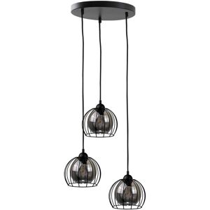Keter Lighting Solo Cluster Ceiling Light - Black - 30cm - E27 Keter Lighting Solo Cluster Ceiling Light - Black - 30cm - E27