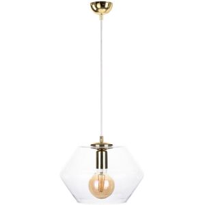 Keter Lighting Eve Dome Pendant Ceiling Light Gold, 30cm, 1x E27 Keter Lighting Eve Dome Pendant Ceiling Light Gold, 30cm, 1x E27