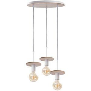 Keter Lighting Saturn Cluster Pendant Ceiling Light Natural, 30cm, 3x E27 Keter Lighting Saturn Cluster Pendant Ceiling Light Natural, 30cm, 3x E27