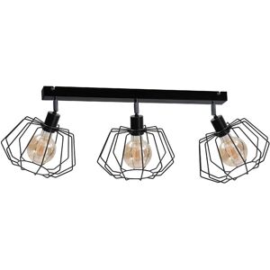 Keter Lighting Luna Ceiling Spotlight Bar Black, 63cm, 3x E27 Keter Lighting Luna Ceiling Spotlight Bar Black, 63cm, 3x E27