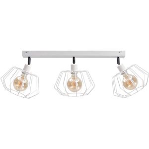 Keter Lighting Luna Ceiling Spotlight Bar White, 63cm, 3x E27 Keter Lighting Luna Ceiling Spotlight Bar White, 63cm, 3x E27