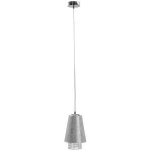 Keter Molly Dome Pendant Ceiling Light - Silver - 17cm - E27 - Dimmable Keter Molly Dome Pendant Ceiling Light - Silver - 17cm - E27 - Dimmable