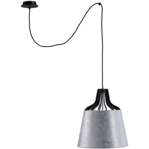 Keter Lighting Ivo Dome Pendant Ceiling Light Silver, 38cm, 1x E27, 200cm Wire Keter Lighting Ivo Dome Pendant Ceiling Light Silver, 38cm, 1x E27, 200cm Wire