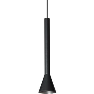 Ideal Lux Diesis LED Slim Dome Pendant Ceiling Light - Black Ideal Lux Diesis LED Slim Dome Pendant Ceiling Light - Black