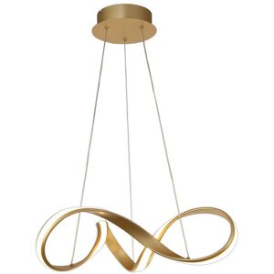 Luminosa Lighting Harford Dimmable Small Ceiling Pendant, 30W LED, 3000K, 1800lm, Sand Gold Luminosa Lighting Harford Dimmable Small Ceiling Pendant, 30W LED, 3000K, 1800lm, Sand Gold