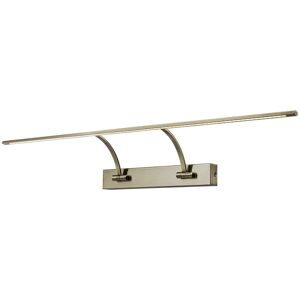 Luminosa Lighting Walton Large 2 Arm Wall Lamp, Picturex, 16W LED, 3000K, 1200lm, Antique Brass Luminosa Lighting Walton Large 2 Arm Wall Lamp, Picturex, 16W LED, 3000K, 1200lm, Antique Brass