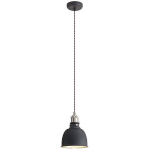 Luminosa Lighting Carmel Small Ceiling Pendant, E27, Graphite, Satin Nickel, Silver Luminosa Lighting Carmel Small Ceiling Pendant, E27, Graphite, Satin Nickel, Silver