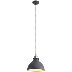 Luminosa Lighting Carmel Medium Ceiling Pendant, E27, Graphite, Satin Nickel, Silver Luminosa Lighting Carmel Medium Ceiling Pendant, E27, Graphite, Satin Nickel, Silver