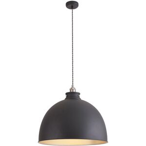 Luminosa Lighting Carmel Xtra Large Ceiling Pendant, E27, Graphite, Satin Nickel, Silver Luminosa Lighting Carmel Xtra Large Ceiling Pendant, E27, Graphite, Satin Nickel, Silver
