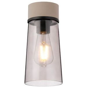 Luminosa Freedom Ceiling Lamp - E27, Smoke Grey, Concrete Finish Luminosa Freedom Ceiling Lamp - E27, Smoke Grey, Concrete Finish