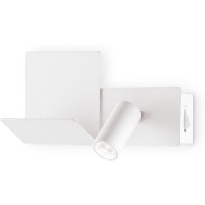 Ideal Lux KOMODO-2 LED Reading Light - White - Metal - 3000K - Non-Dimmable Ideal Lux KOMODO-2 LED Reading Light - White - Metal - 3000K - Non-Dimmable