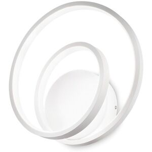 Ideal Lux OZ Dimmable Swirl LED Wall Lamp White - Wall Lamp Ideal Lux OZ Dimmable Swirl LED Wall Lamp White - Wall Lamp