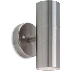 Firstlight Fusion 2 Light Wall Stainless Steel - Outdoor IP44 GU10 Firstlight Fusion 2 Light Wall Stainless Steel - Outdoor IP44 GU10