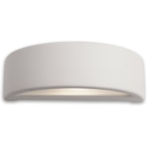 Firstlight Ceramic 1-Light Wall Light - White Glass - Indoor Firstlight Ceramic 1-Light Wall Light - White Glass - Indoor