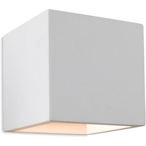 Firstlight Lighting Troy 1 Light Plaster Indoor Wall Light White, G9 Firstlight Lighting Troy 1 Light Plaster Indoor Wall Light White, G9