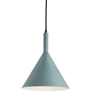 Firstlight Lighting Everest 1 Light Dome Ceiling Pendant Green with White Inside, E27 Firstlight Lighting Everest 1 Light Dome Ceiling Pendant Green with White Inside, E27