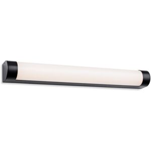 Firstlight Lighting Lima Bathroom LED Wall Light 600mm Black with Opal Diffuser IP44 Firstlight Lighting Lima Bathroom LED Wall Light 600mm Black with Opal Diffuser IP44