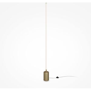 Maytoni Lighting Maytoni Flow Modern Dimmable LED Integrated Floor Lamp Brass Maytoni Lighting Maytoni Flow Modern Dimmable LED Integrated Floor Lamp Brass