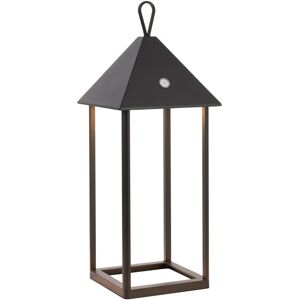 Endon Collection Lighting Hoot Large Integrated LED Table Lamp Matt Black, Clear Glass, IP44 Endon Collection Lighting Hoot Large Integrated LED Table Lamp Matt Black, Clear Glass, IP44