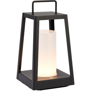Endon Collection Lighting Tallow Integrated LED Table Lamp Matt Black, White, IP44 Endon Collection Lighting Tallow Integrated LED Table Lamp Matt Black, White, IP44