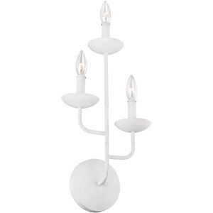 Feiss Annie Candle Wall Lamp - White - Wall Sconce Feiss Annie Candle Wall Lamp - White - Wall Sconce