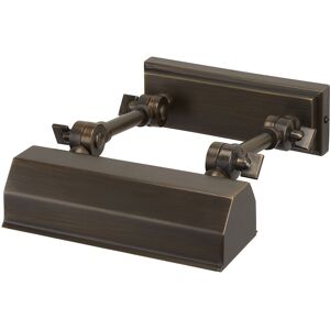 Elstead Lighting Chawton 1 Light Small Picture Wall Light Bronze, E14 Elstead Lighting Chawton 1 Light Small Picture Wall Light Bronze, E14