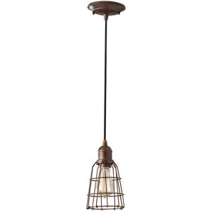 Elstead Lighting Urban Renewal 1 Light Ceiling Pendant Parisian Bronze, E27 Elstead Lighting Urban Renewal 1 Light Ceiling Pendant Parisian Bronze, E27
