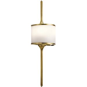 Elstead Lighting Mona 2 LED Wall Light - Brass, G9, 640lm Elstead Lighting Mona 2 LED Wall Light - Brass, G9, 640lm