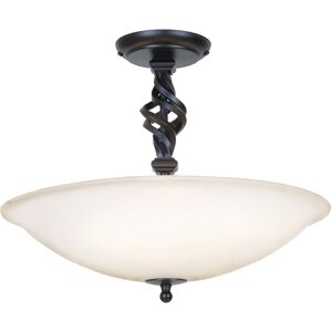 Elstead Lighting Pembroke 3 Light Semi Flush Ceiling Light - Ceiling Light Elstead Lighting Pembroke 3 Light Semi Flush Ceiling Light - Ceiling Light