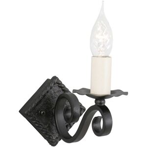 Elstead Lighting Rectory Hand-forged Black Wall Light - Wall Light Elstead Lighting Rectory Hand-forged Black Wall Light - Wall Light