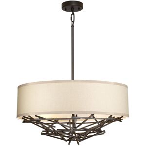 Elstead Lighting Taiko 4 Light Pendant Olde Bronze Elstead Lighting Taiko 4 Light Pendant Olde Bronze