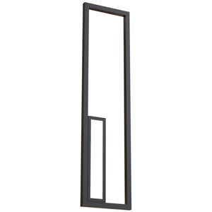 INSPIRED LIGHTING Boutique Rectangle Wall Lamp, Dimmable, 40W LED, 3000K, 2250lm, Black, 3yrs Warranty INSPIRED LIGHTING Boutique Rectangle Wall Lamp, Dimmable, 40W LED, 3000K, 2250lm, Black, 3yrs Warranty