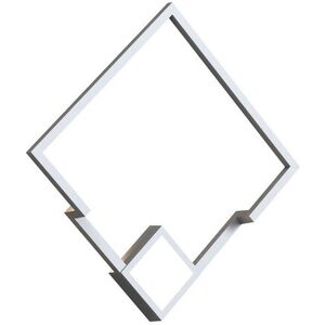 INSPIRED LIGHTING Boutique Square Wall Lamp, 25W LED, 3000K, 1370lm, White, 3yrs Warranty INSPIRED LIGHTING Boutique Square Wall Lamp, 25W LED, 3000K, 1370lm, White, 3yrs Warranty