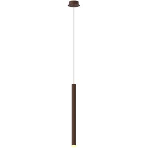 INSPIRED LIGHTING Cala 1 Light Pendant, 6W LED, 3000K, 420lm, Rust Brown, 3yrs Warranty INSPIRED LIGHTING Cala 1 Light Pendant, 6W LED, 3000K, 420lm, Rust Brown, 3yrs Warranty