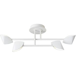 INSPIRED LIGHTING Capuccina Small 4 Light Semi Flush, 30W LED, 3000K, 2100lm, White, 3yrs Warranty INSPIRED LIGHTING Capuccina Small 4 Light Semi Flush, 30W LED, 3000K, 2100lm, White, 3yrs Warranty