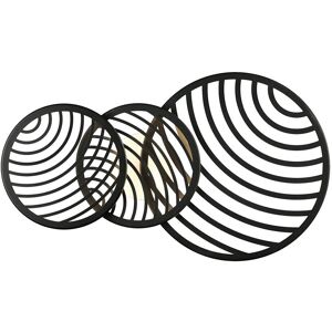 INSPIRED LIGHTING Collage 3 Ring Ceiling, 40W LED, 3000K, 3000lm, Black, 3yrs Warranty INSPIRED LIGHTING Collage 3 Ring Ceiling, 40W LED, 3000K, 3000lm, Black, 3yrs Warranty