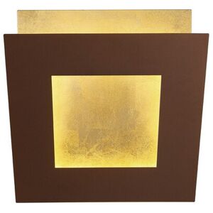 INSPIRED LIGHTING Dalia 14cm Wall Lamp, 12W LED, 3000K, 840lm, Gold/Rust Brown, 3yrs Warranty INSPIRED LIGHTING Dalia 14cm Wall Lamp, 12W LED, 3000K, 840lm, Gold/Rust Brown, 3yrs Warranty