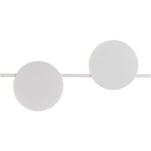 INSPIRED LIGHTING Eris 2 Light Wall Lamp, 16W LED, 3000K, 1280lm, White, 3yrs Warranty INSPIRED LIGHTING Eris 2 Light Wall Lamp, 16W LED, 3000K, 1280lm, White, 3yrs Warranty