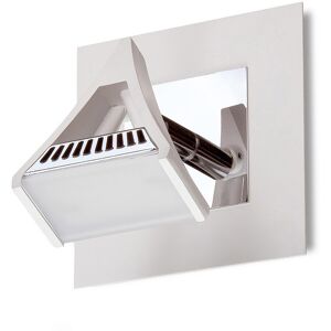 INSPIRED LIGHTING Filippo Spot Light 1 Light 5W LED 3000K, 450lm, Matt White/Polished Chrome INSPIRED LIGHTING Filippo Spot Light 1 Light 5W LED 3000K, 450lm, Matt White/Polished Chrome