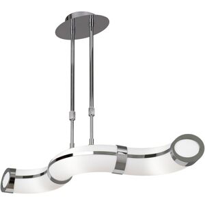 INSPIRED LIGHTING Guss Telescopic GU10 3 Light L1, SGU10 Bar, Polished Chrome, White Acrylic INSPIRED LIGHTING Guss Telescopic GU10 3 Light L1, SGU10 Bar, Polished Chrome, White Acrylic