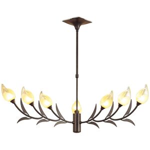 INSPIRED LIGHTING Holland Telescopic Pendant 9 Light G9, Brown/Black Oxide INSPIRED LIGHTING Holland Telescopic Pendant 9 Light G9, Brown/Black Oxide