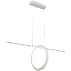 Inspired Lighting Kitesurf Loop Under Linear Pendant - White - 30W LED Inspired Lighting Kitesurf Loop Under Linear Pendant - White - 30W LED