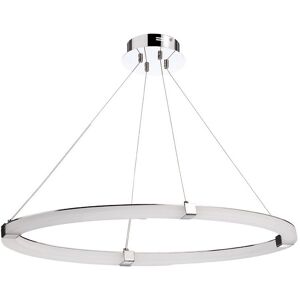 INSPIRED LIGHTING TaccÃa Pendant 28W LED Oval 3000K, 2500lm, Polished Chrome/Frosted Acrylic INSPIRED LIGHTING TaccÃa Pendant 28W LED Oval 3000K, 2500lm, Polished Chrome/Frosted Acrylic