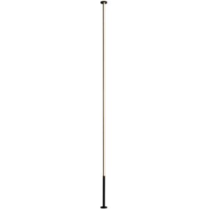 INSPIRED LIGHTING Vertical Floor Lamp, 40W LED, 3000K, 2400lm, Dimmable, Black, 3yrs Warranty INSPIRED LIGHTING Vertical Floor Lamp, 40W LED, 3000K, 2400lm, Dimmable, Black, 3yrs Warranty