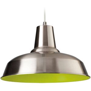 Firstlight Smart 1 Light Dome Ceiling Pendant - Green Inside - E27 Firstlight Smart 1 Light Dome Ceiling Pendant - Green Inside - E27