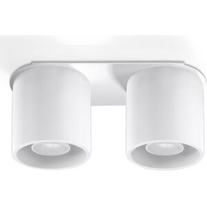 Sollux Lighting Orbis - 2 Light Surface Mounted Downlight White - Downlight Sollux Lighting Orbis - 2 Light Surface Mounted Downlight White - Downlight