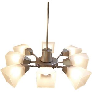 Inspired Lighting Chievo Pendant 8 Light G9 Satin Chrome - Pendant Light Inspired Lighting Chievo Pendant 8 Light G9 Satin Chrome - Pendant Light